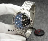 2022 high quality men%e2%80%99s hot automatic chain watch ceramic ring stainless steel mens business watch