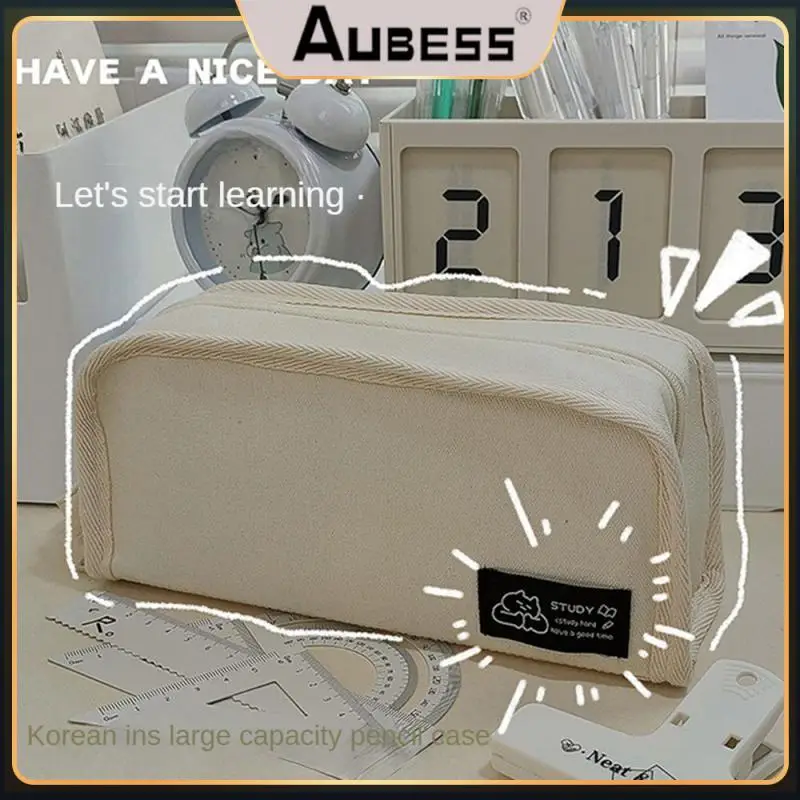 

Portable Stationery Box 1pcs Pencil Bag Multifunctional Pencil Case For School Student Student Learning Accessories Creative