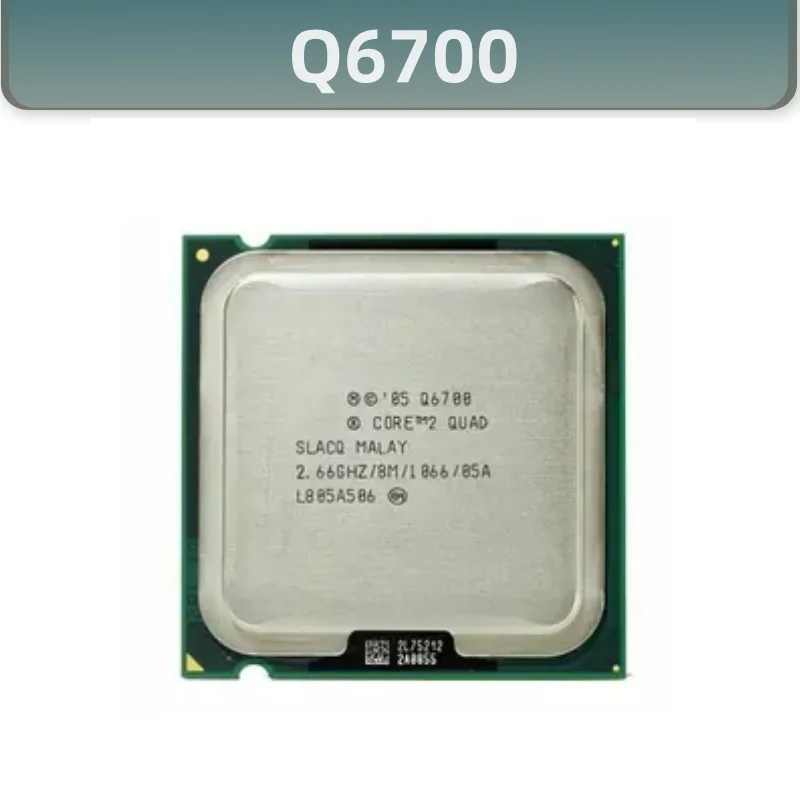 

Q6700 Core 2 Quad Processor 2.66GHz 8MB Quad-Core FSB 1066 Desktop LGA 775 CPU