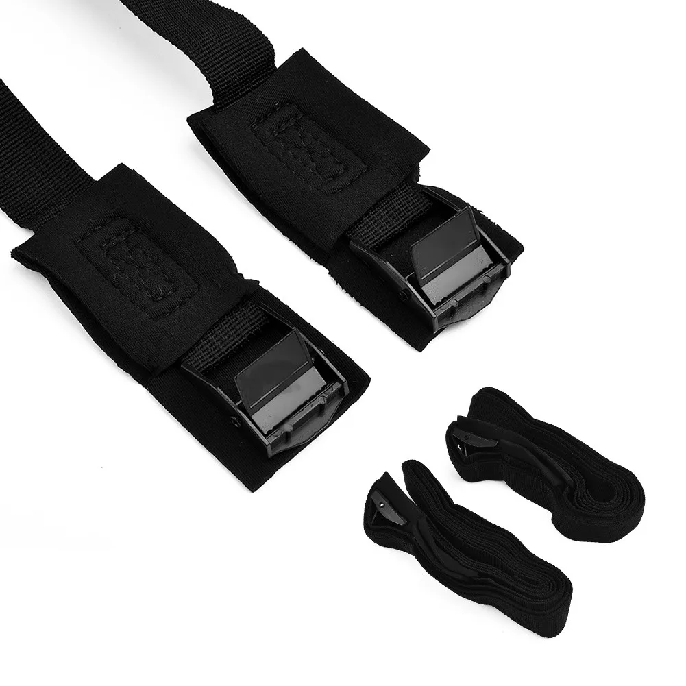 

1 Pair 9.8ft Car Roof Rack Luggage Kayak Surfboard Cam Buckle Lashing Tie Down Straps To Tie Kayak/ Luggage/ Surfboard/ Bicycle