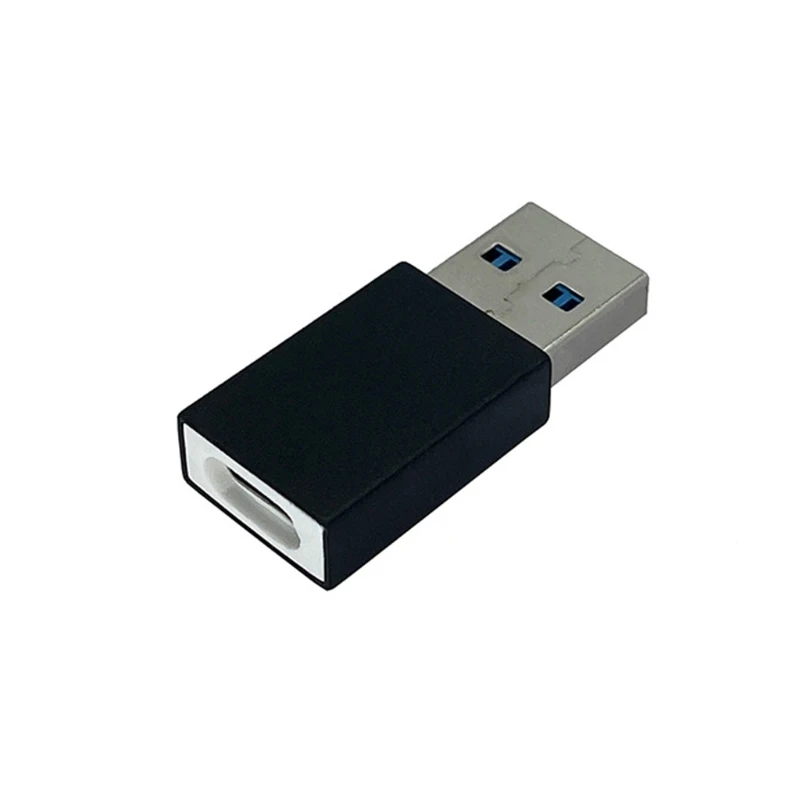 Универсальный адаптер USB C - A с блокировкой данных для безопасной зарядки