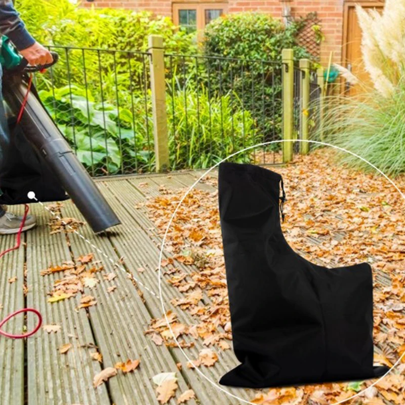 

Zippered Type Leaf Blower Vacuum Bag Lawn Cleaner Bag Garden Tool Garden Leaf Shredder Collection Bag Replacement Storage