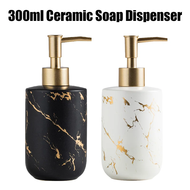 Керамический дозатор геля для душа многофункциональный контейнер ванной
