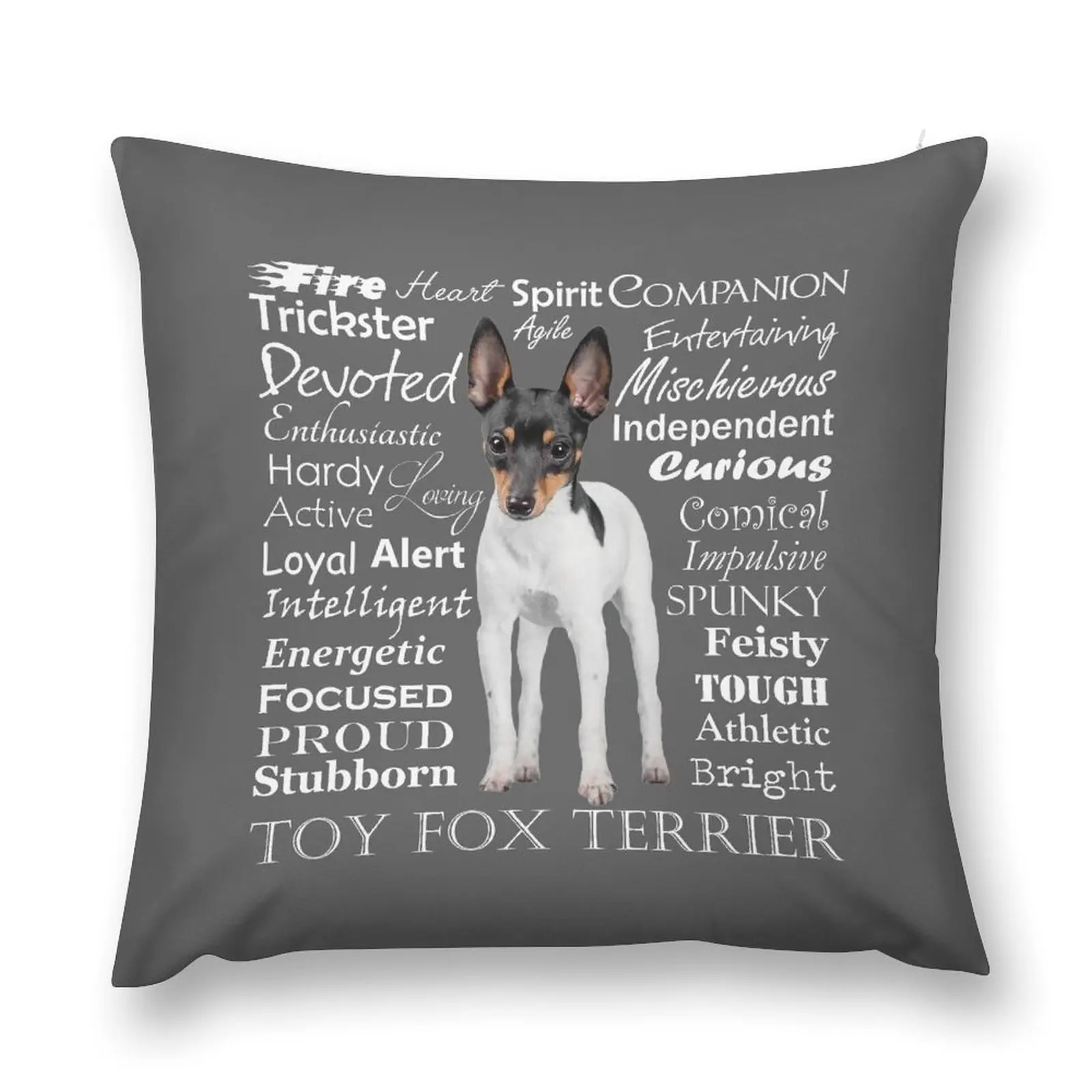 Декоративные наволочки для диванной подушки Toy Fox Terrier