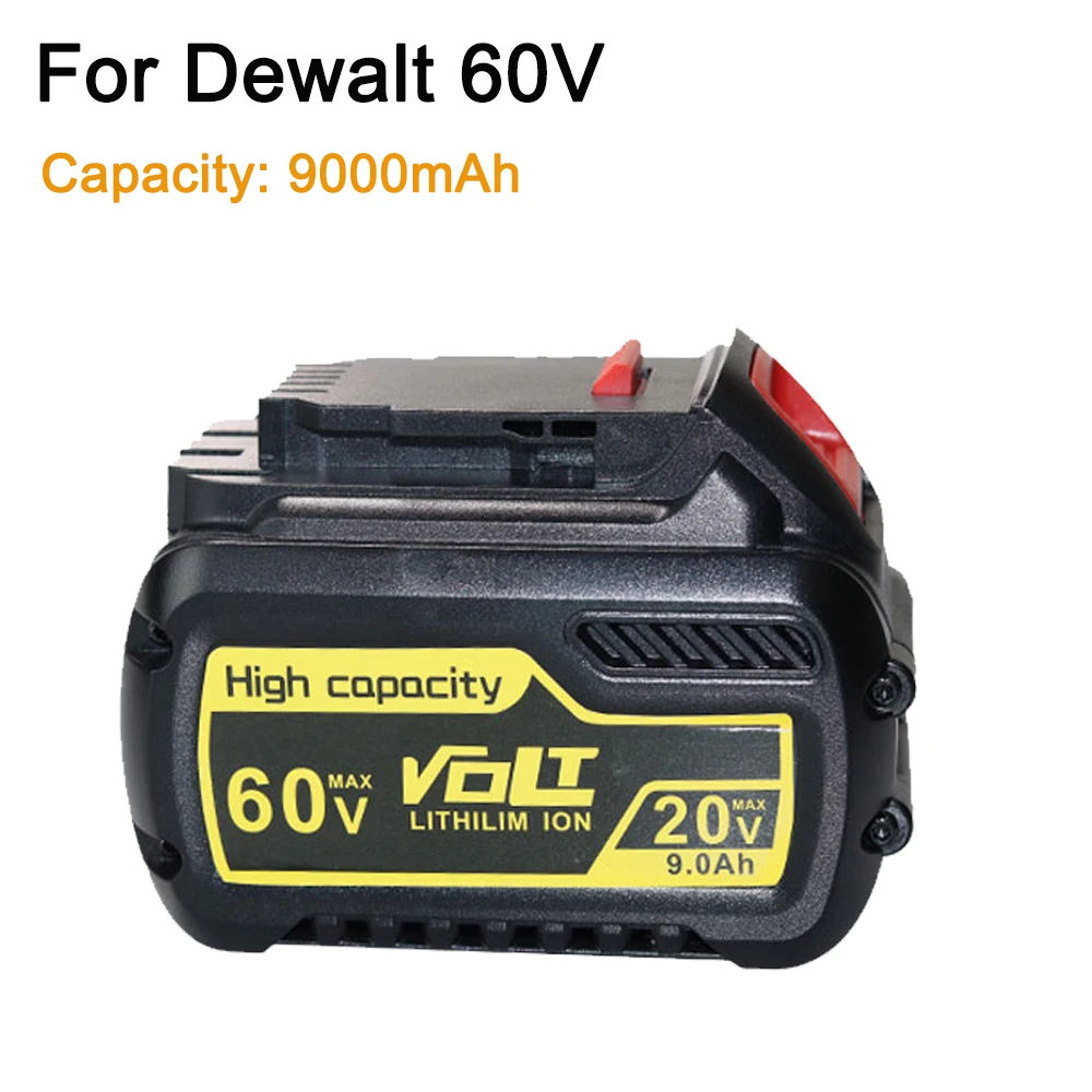 

Переменный ионный аккумулятор для DeWalt MAXX R20 V / 60V 9,0 Ah DCB606 a