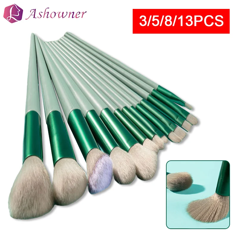 

Makeup Brushes Set 5/8/13pcs Professional Cosmetic Powder Eye Shadow Lipsticks Foundation Soft Blush Make Up Brush Maquiagem Kit