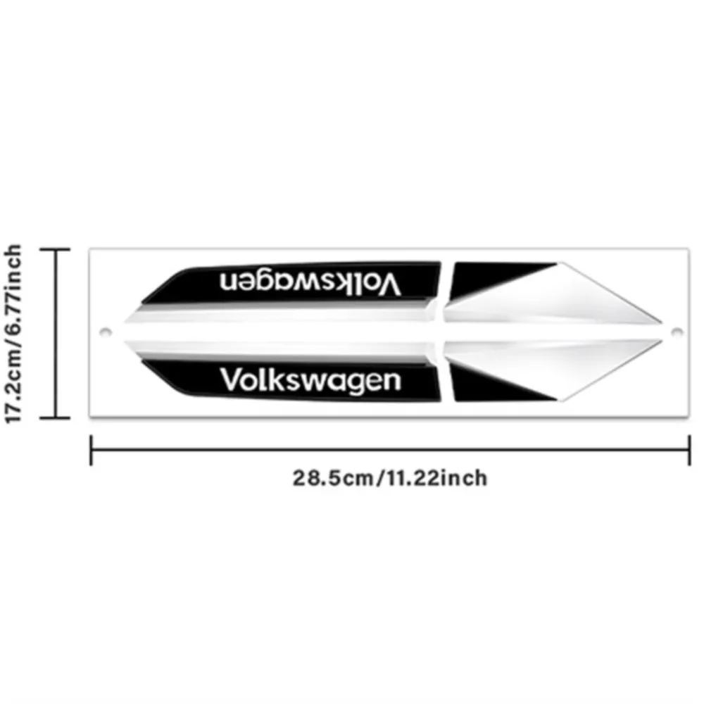 Фото 2 шт. 3D ABS эмблемы для Volkswagen Rline Passat Golf, наклейки на боковые крылья автомобиля, декоративные стикеры, логотипы, аксессуары для авто №4