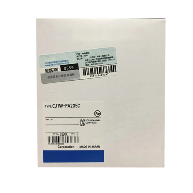 

100%NEW ORIGINAL 1 Year Warranty CJ1W-PA205C