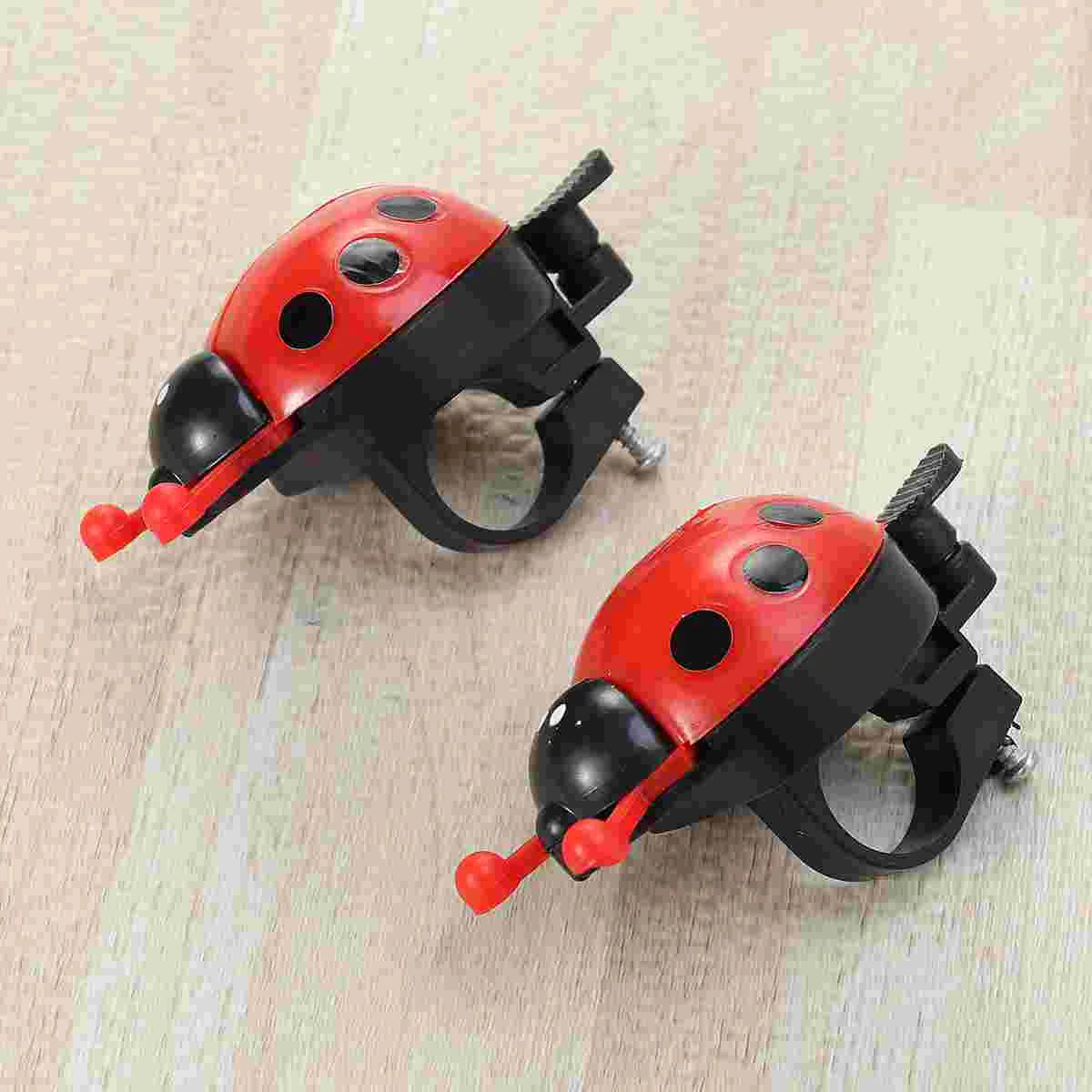 

Bike Bell Horn Kids Mountain Accessories Handlebar Ring Cycling Road Bugle Ladybug Rings Parts Children Decorations Mtb Scooter