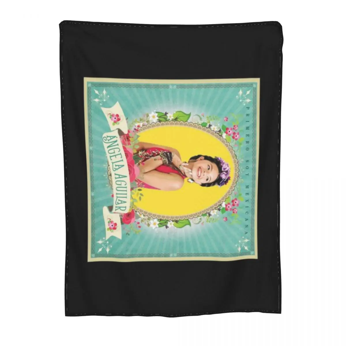 Супермягкое Флисовое одеяло Ngela Aguilar-1 Soy мексиканский альбом 2018