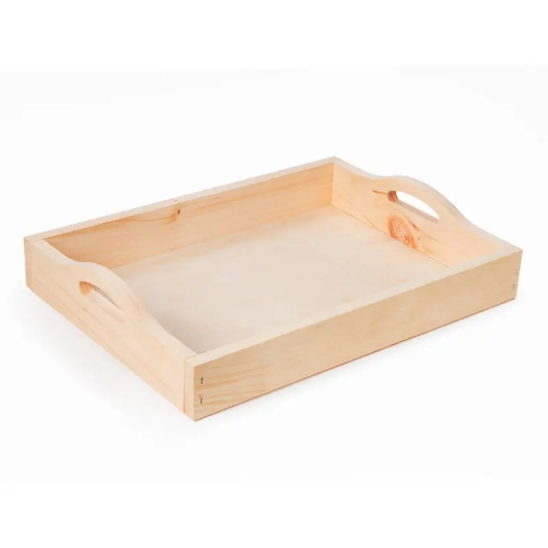 

Rectangle Serving Tray W/Handles-15"X11"X2.88"