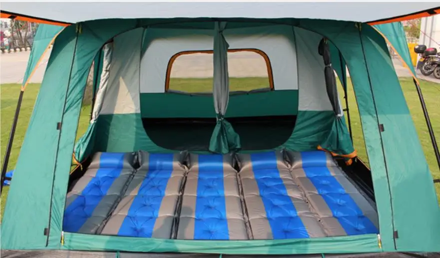 Кемпинг на открытом воздухе 2 спальни и 1 гостиная большая палатка 5-8 человек |