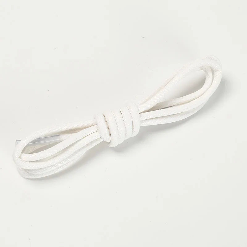 Amawei Men Women Waterproof Cotton Shoelaces For Business Leather Shoes Oxford Shoes Derby Shoes High Top Martens Shoes Strings