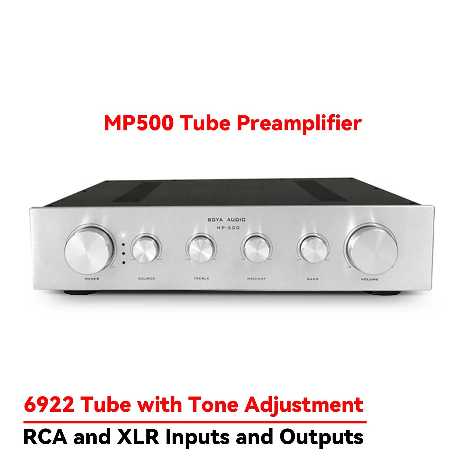 BOYA Audio Music Fax Bile Preamp MP500 6922 Ламповый усилитель мощности Hi-Fi Fever Сбалансированный