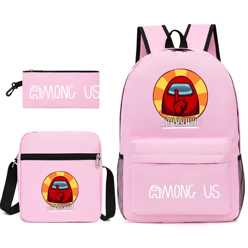 

Game Among Us Among Us Space Werewolf Kill Primary and Middle School Students Schoolbag Backpack Small Shoulder Bag Pencil Case