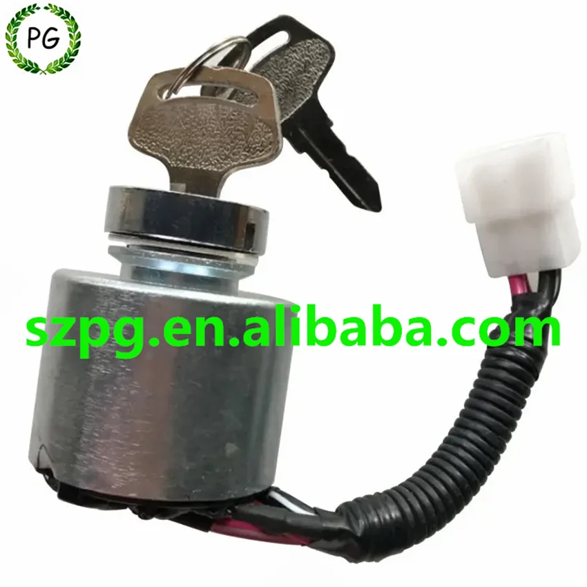 Выключатель зажигания и стартера 66101-55200 для Kubota Bx1500D Bx1830D Bx2200D Bx2230D 16286-63602 с ключами