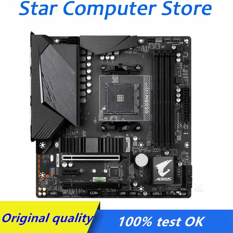 

Материнская плата для ПК Gigabyte GA B550M AORUS ELITE B550 Socket AM4 USB3.0 SATA3 M.2 SSD
