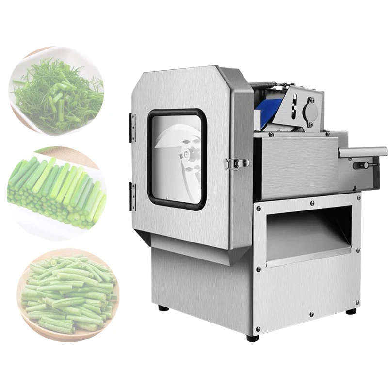 

Stainless Steel Vegetable Cutting Machine For Radish Potato Onion Cabbage Tomato Shredding Slicing Dicing Machine