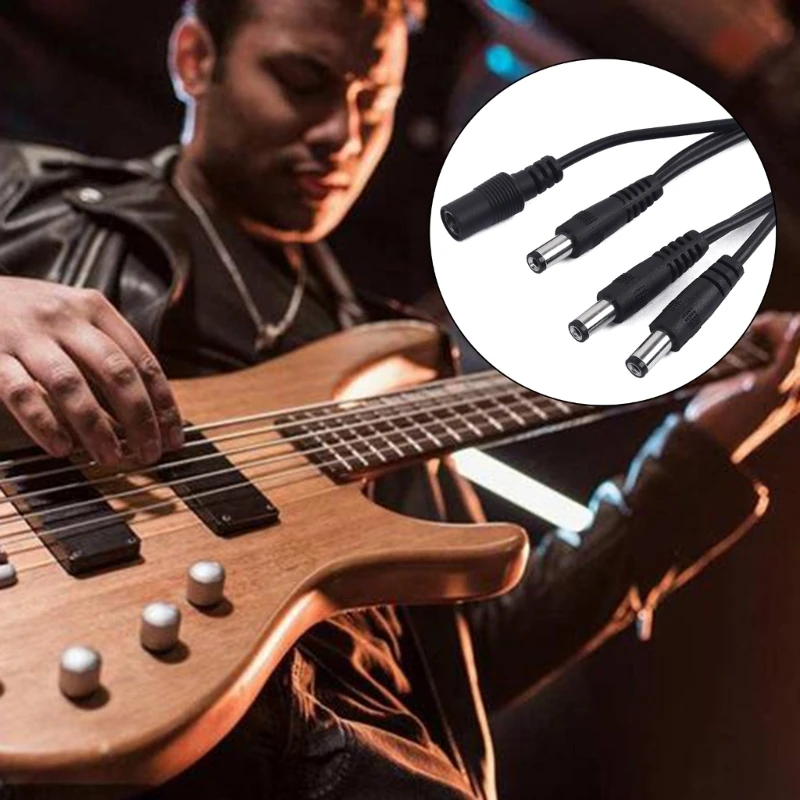 

Педаль для гитарных эффектов, кабель питания, цепочка с маргариткой, силовой кабель для педали эффектов