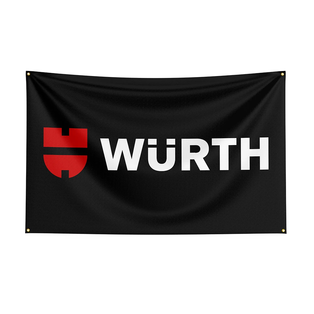 

90x150cm Wurths Flag Polyester Printed Tools Banner For Decor