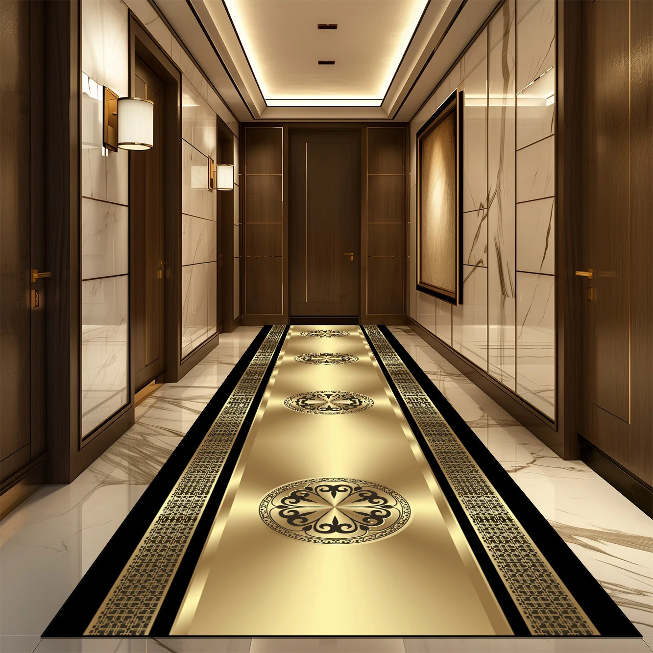 

Ретро ковёр для прихожей