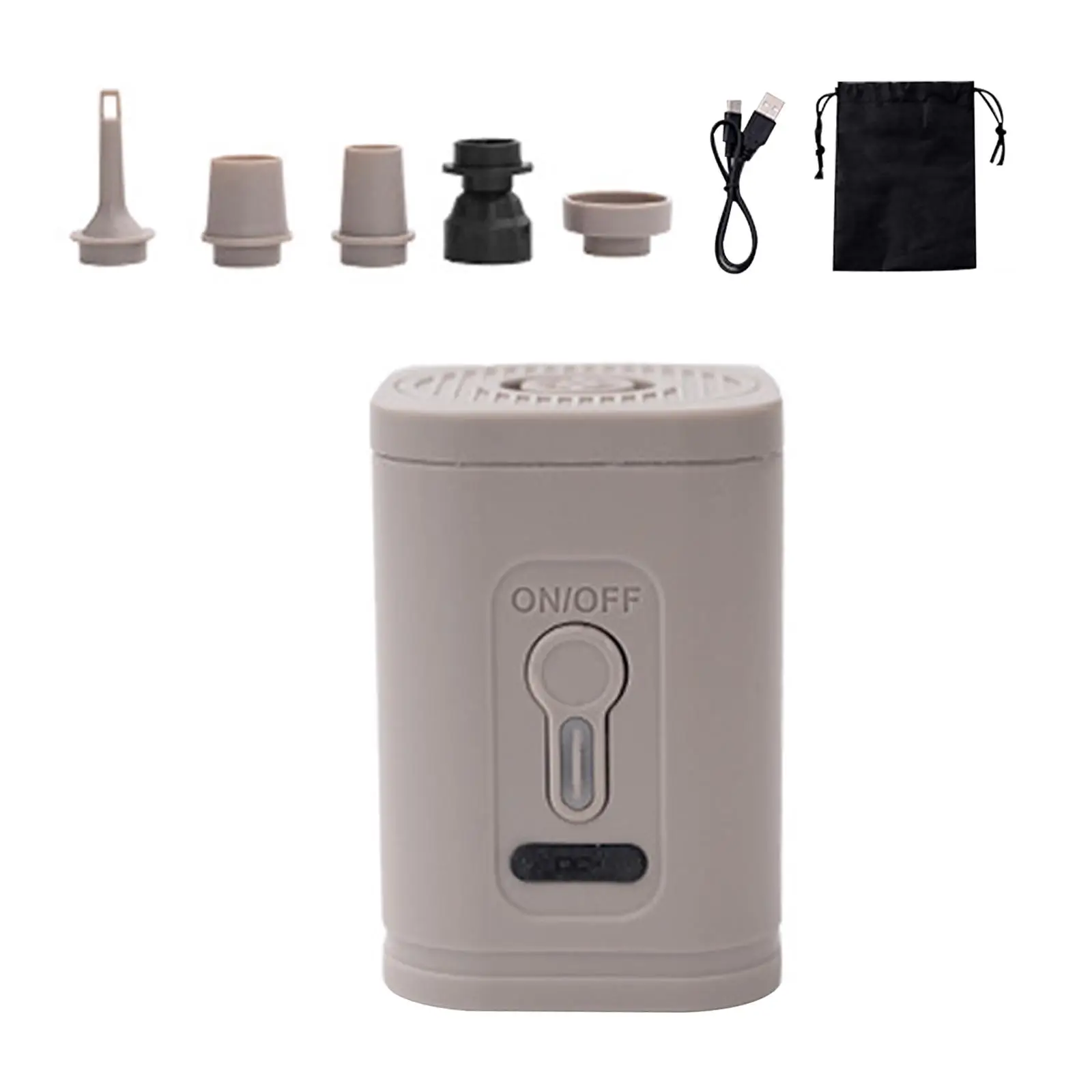 

1 Set Electric Air Pump Air Filling Electric Inflatable Pump for Air Mattresses Hiking Sleeping Pad Outdoor Swim Ring