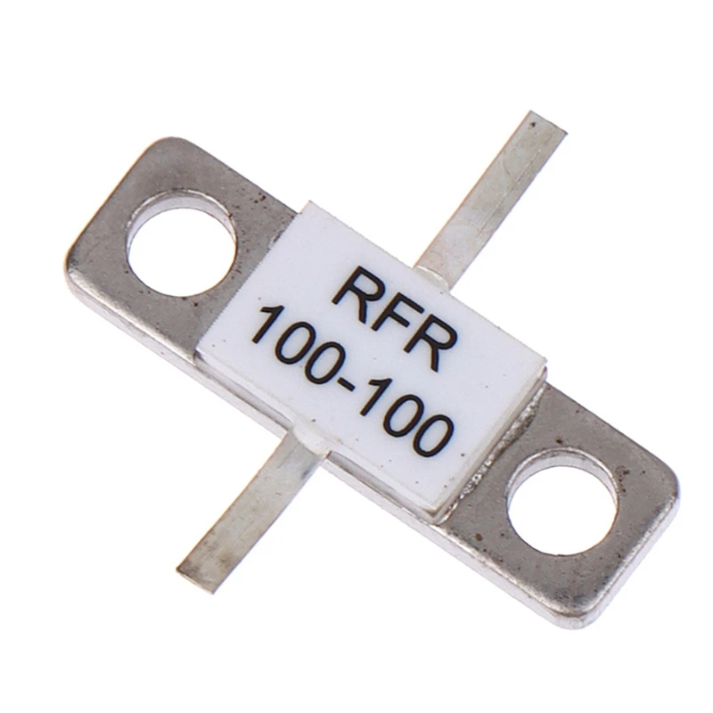 

1 PCS 250Watts 100Ohms Resistor Flange As Shown Plastic+Metal Mount 250 Watt 100 Ohms Beryllium Oxide RFR100-100