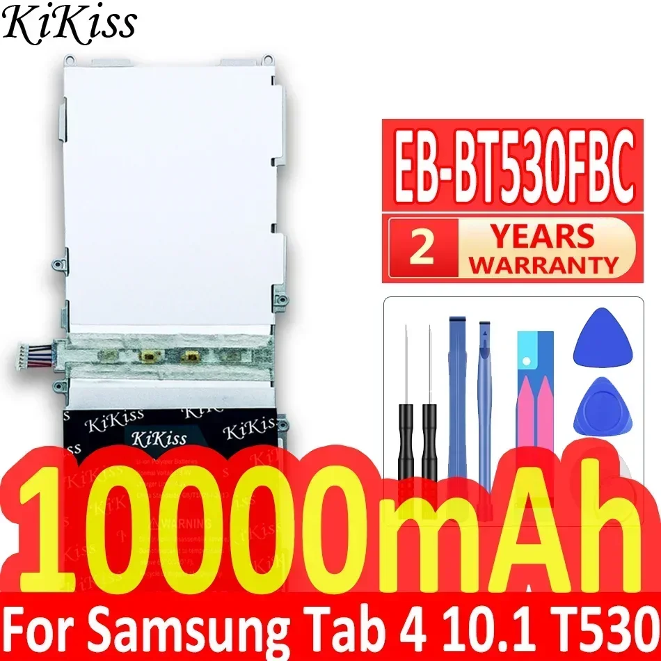 Аккумулятор KiKiss для планшета Samsung Galaxy Tab 4 SM-T530 T533 T535 T531 T537 EB-BT530FBU EB-BT530FBC 10000 мАч