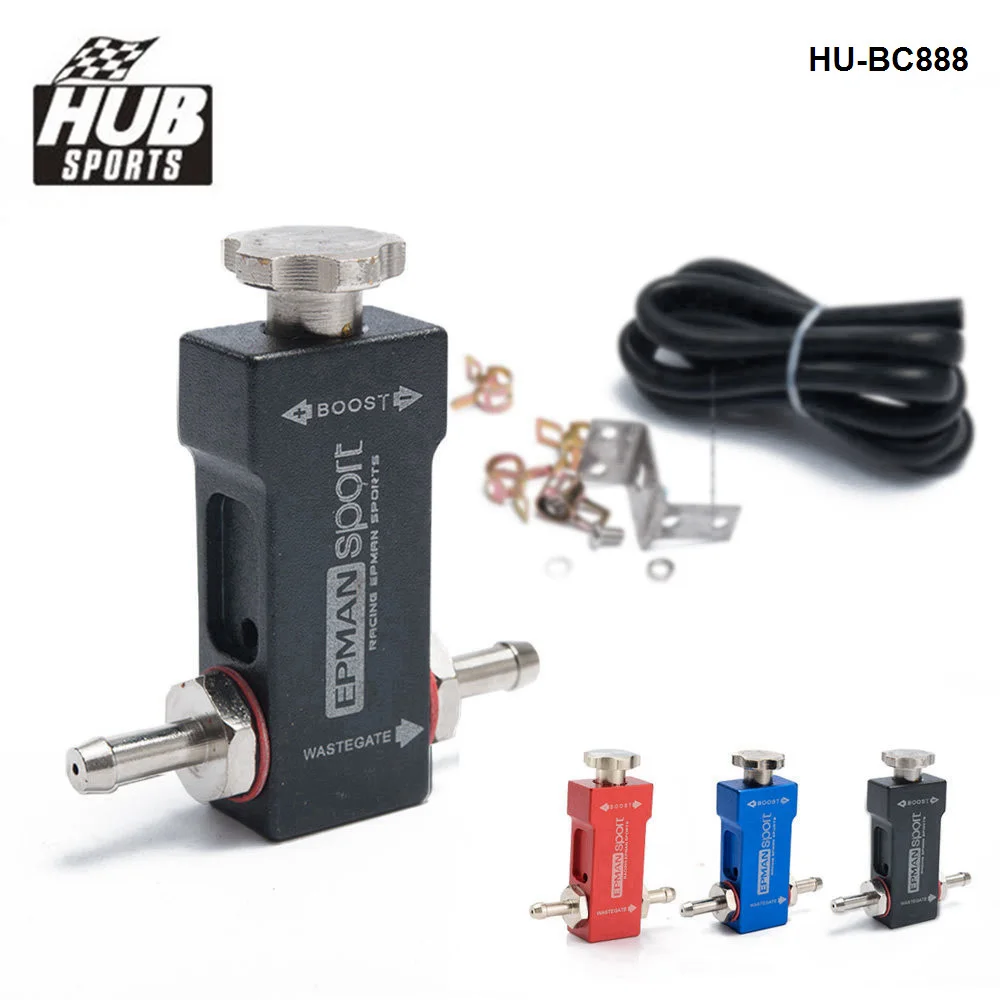 

HUB sports 1-30PSI Universal Boost Tee Manual Boost Controller Turbocharger For Scion HU-BC888