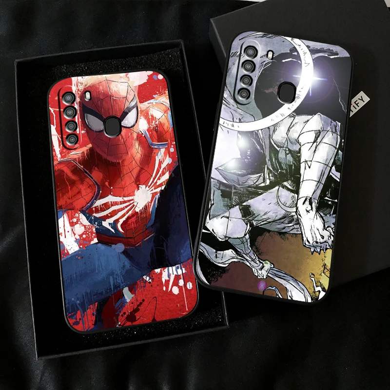 

Marvel Trendy People Phone Case For Samsung Galaxy S8 S8 PLus S9 S9 Plus S10 S10E S10 Lite 5G Plus Carcasa Soft Coque Black