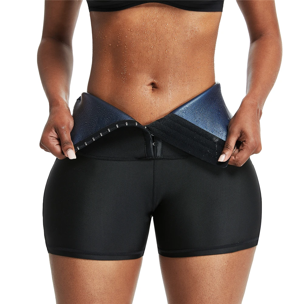 Sauna Pants Waist Trainer Tummy Control Shapewear Weight Loss Body Shaper Slimming Thermal Fitness Workout Leggings |