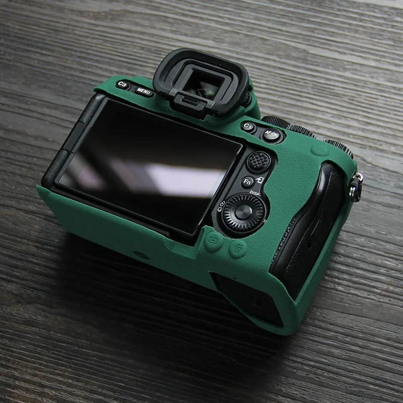 Силиконовый чехол для цифровой камеры Sony A7M4 противоскользящий текстурный