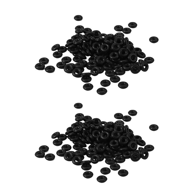 

1000 шт., 6X2X2 мм механические резиновые уплотнительные кольца