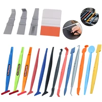 car stickers vinyl wrapping squeegee magnetic edge tucking tools carbon fiber film scraper window tinting installation kit
