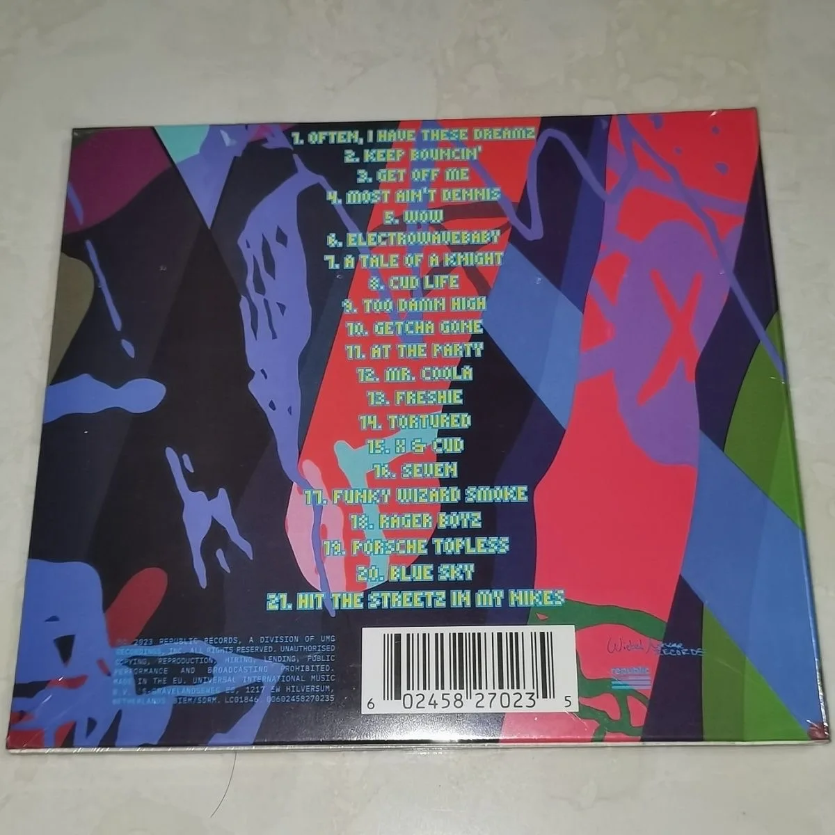 Музыкальный CD-диск в стиле хип-хоп рэп детский музыкальный компакт-диск самые