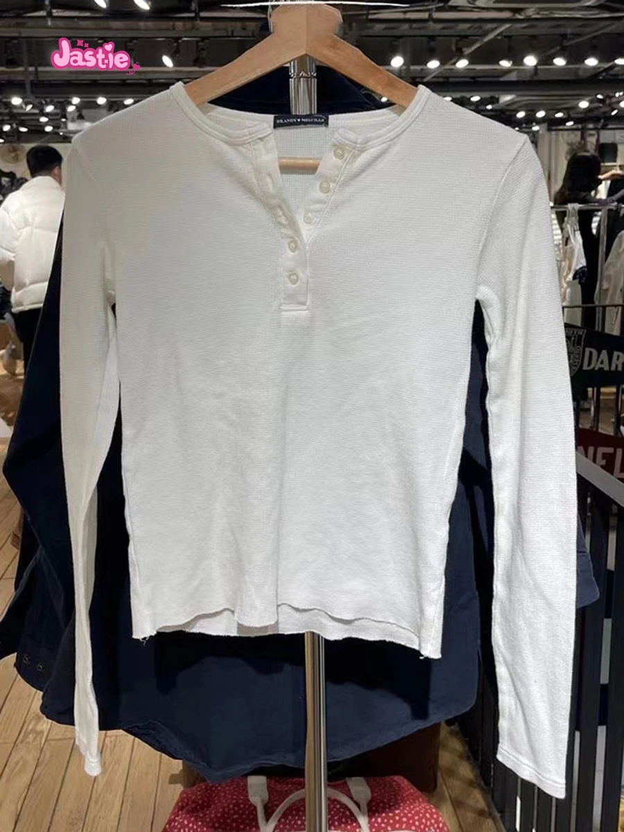 Женская однотонная футболка с круглым вырезом