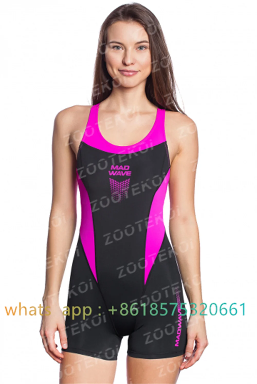 Madwave One-piece Jumpsuit Summer Sports Bodysuit Open Back Meets The  Ergonomics Swimsuit Pro Functional Training Swimsuit