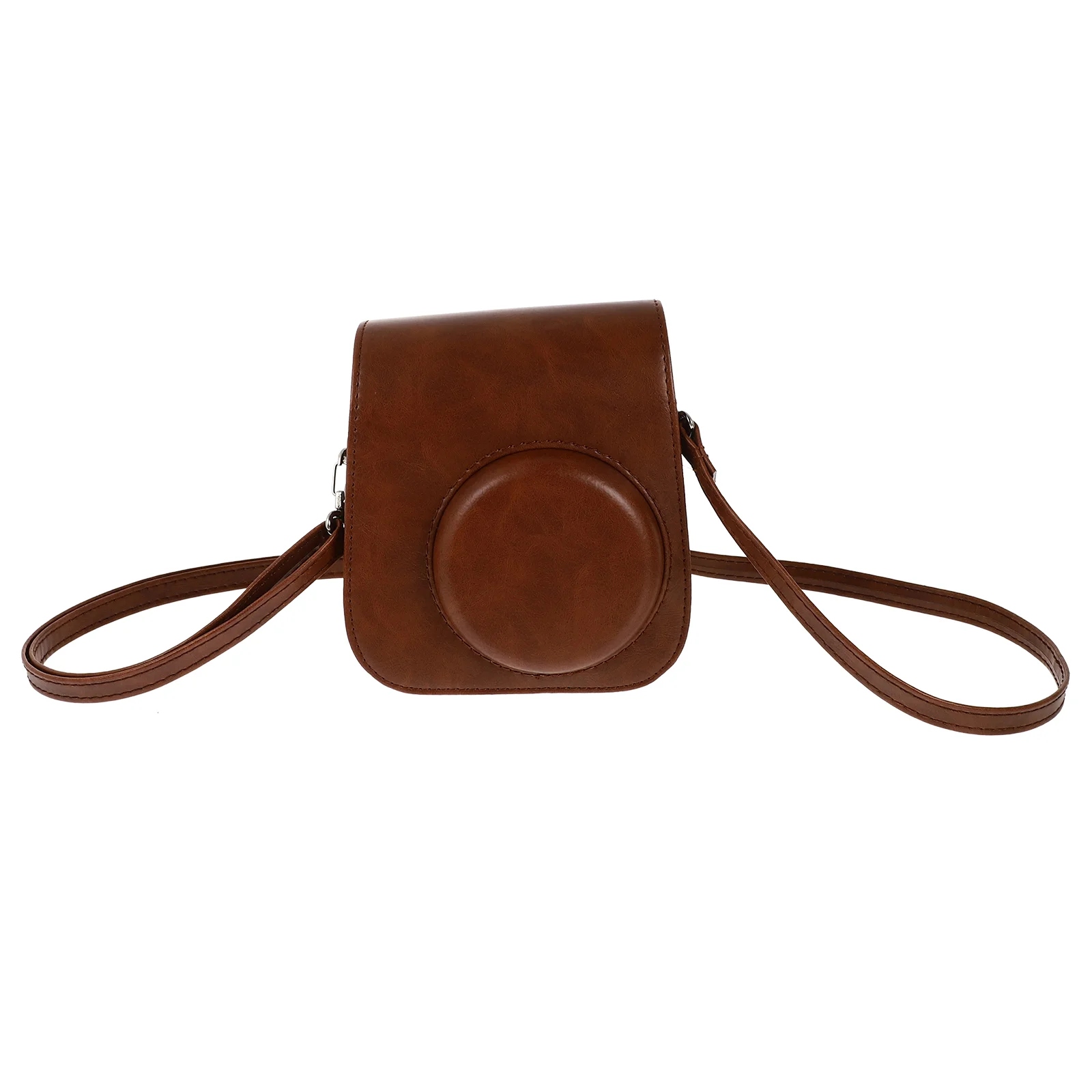 

PU Leather Instant Camera Storage Pouch Vintage Camera Bag Compatible with Mini 11