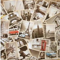 brand new 32 piece vintage famous architecture retro vintage travel postcard birthday gifts
