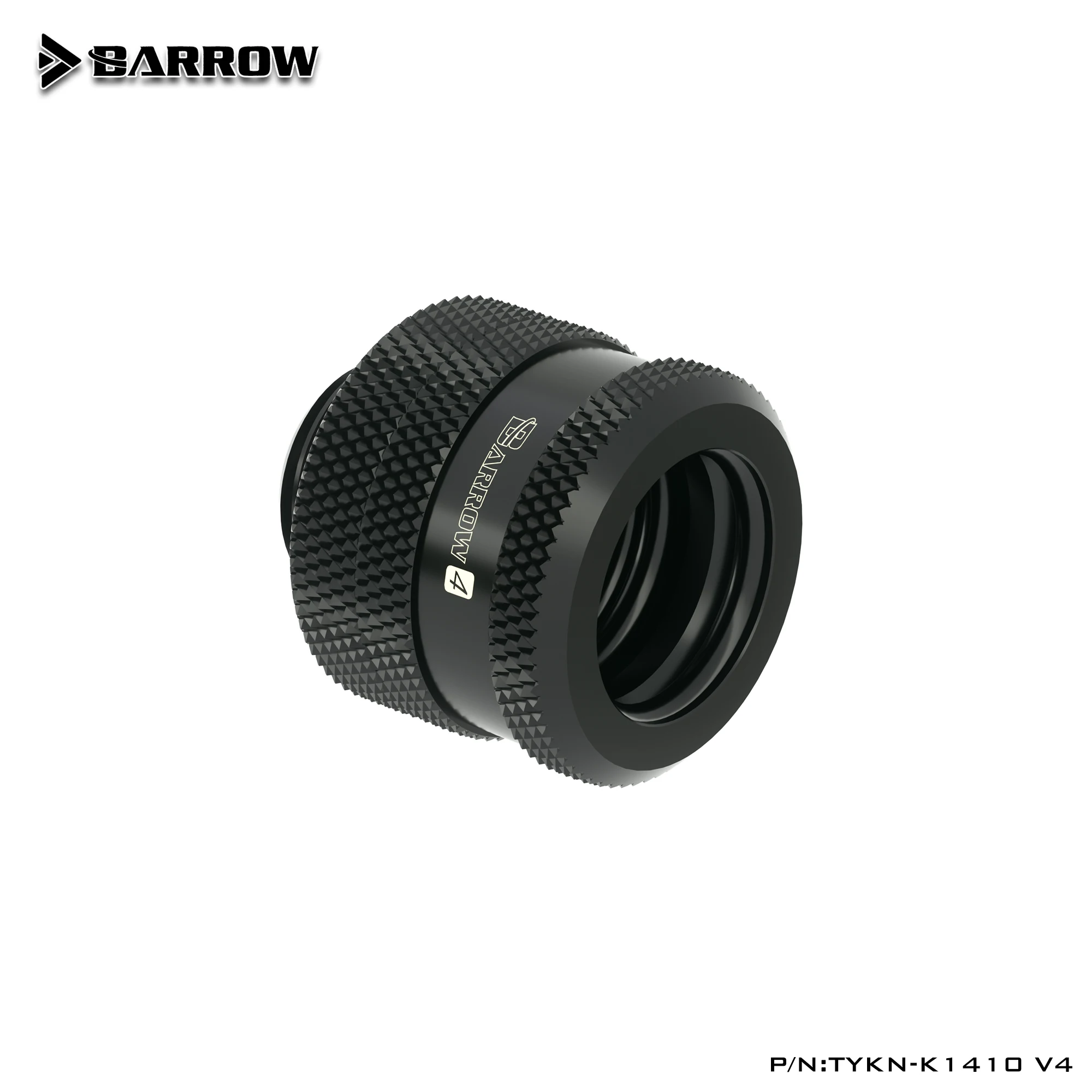 BARROW G1/4 &quot10x14 мм жесткая трубка ручной компрессионный поворотный фитинг