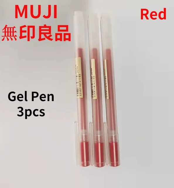 

MUJI Гелевые ручки 0,5/0,38 мм, набор из 10 штук