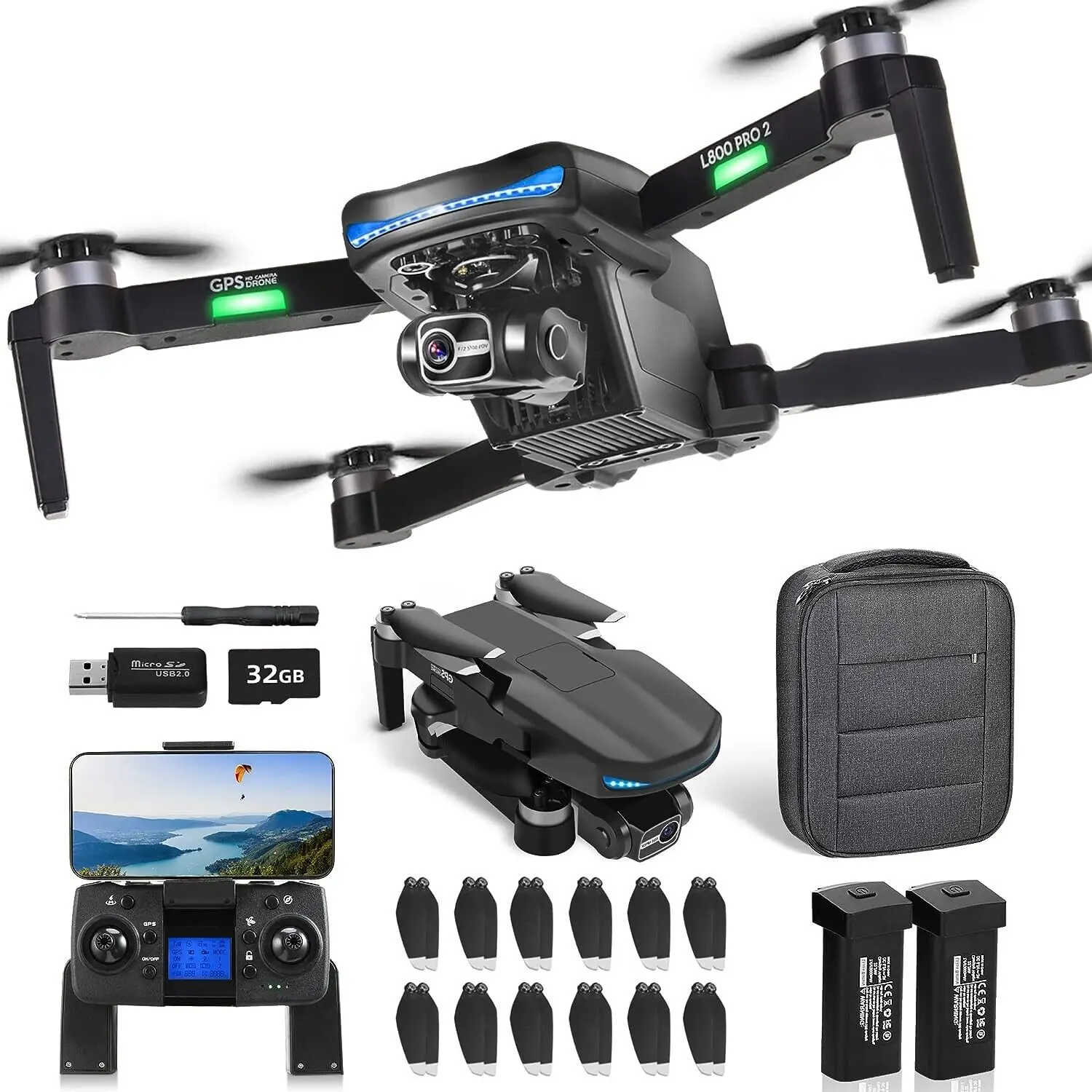 

G-Anica GPS-Дрон с камерой 4k для взрослых