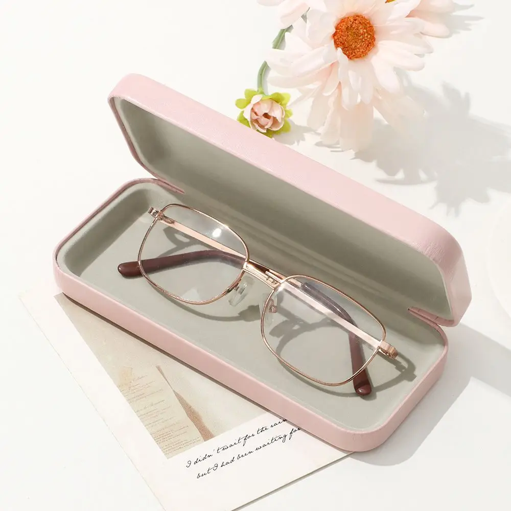 

2022 New Square Iron Glasses Case Flannel Lining Unisex Myopia Glasses Storage Box Reading Glasses Sunglasses Packaging Box