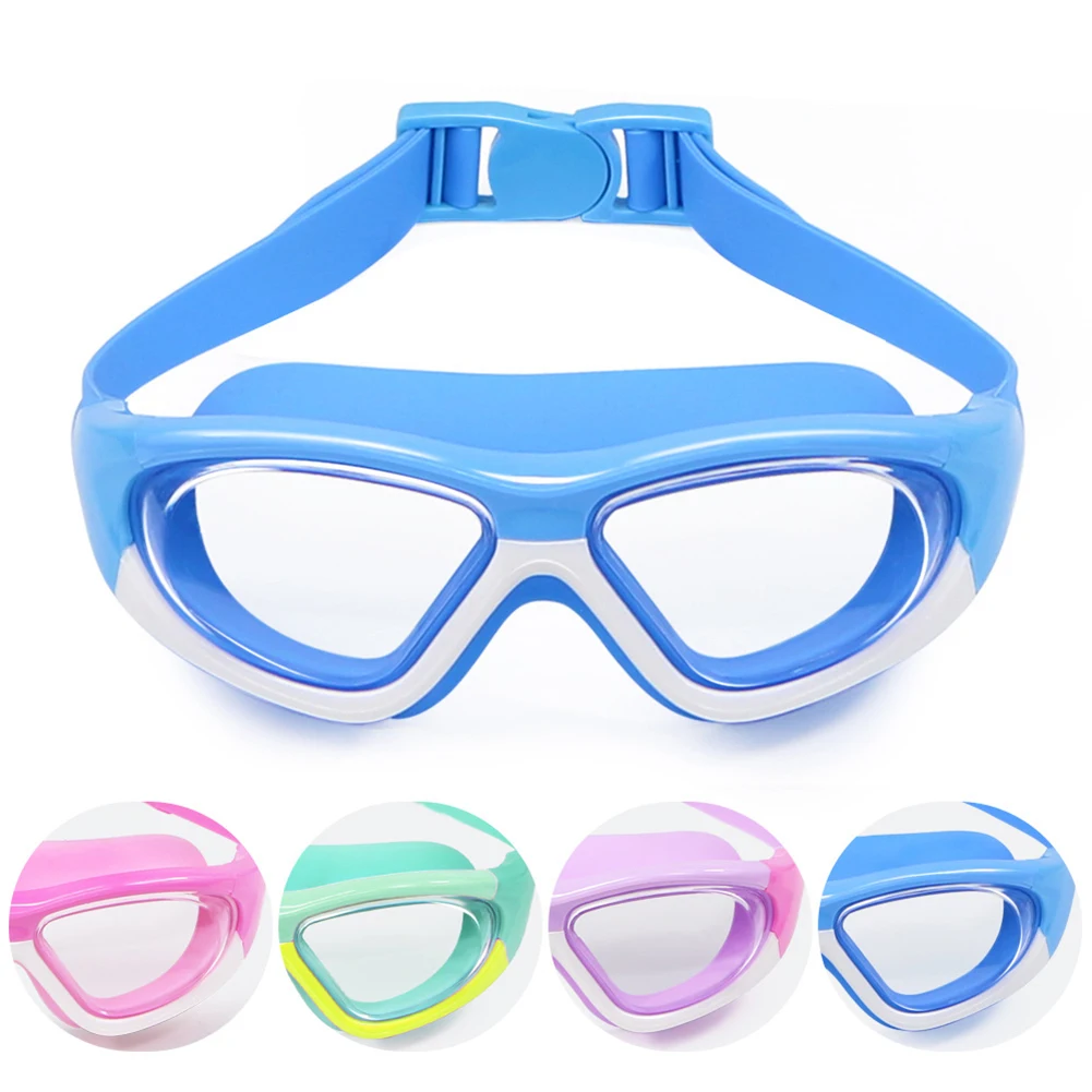 

Swimming Goggles UV Protection Swimming Glasses Eyewear Outdoor Waterproof HD Anti-fog Kids Swim Diving Goggles for Boys Girls