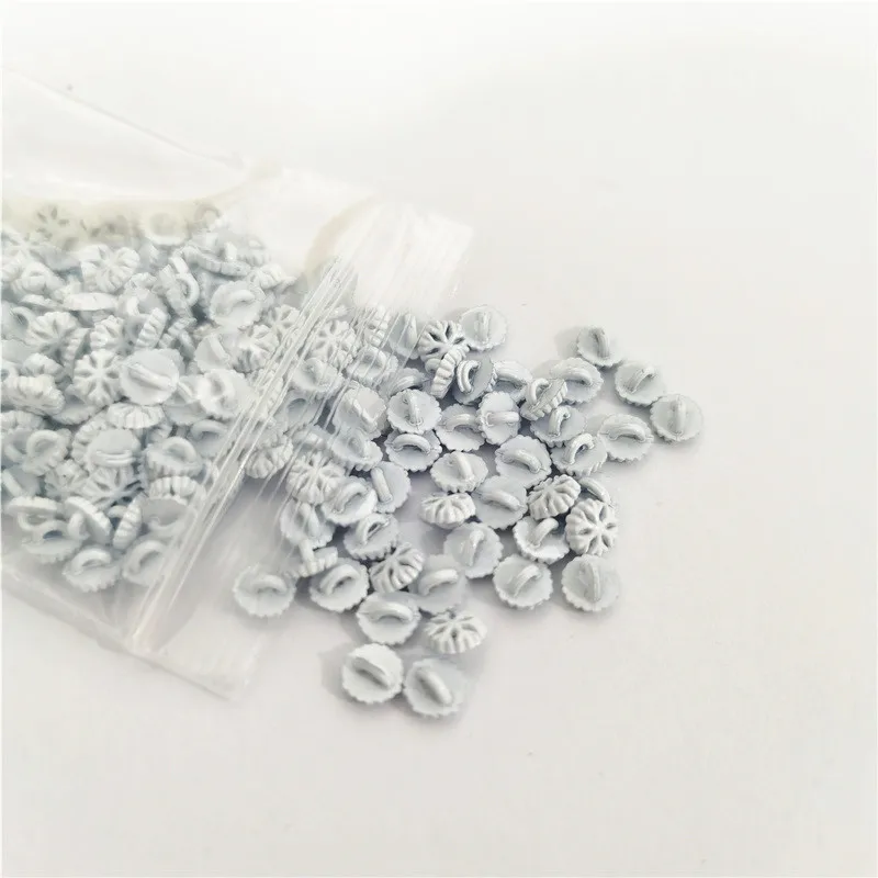 

50 шт. 5 мм Металлические Круглые рождественские пуговицы в виде снежинок хвостовик сделай сам ручная работа Кукла Одежда шитье скрапбукинг ...