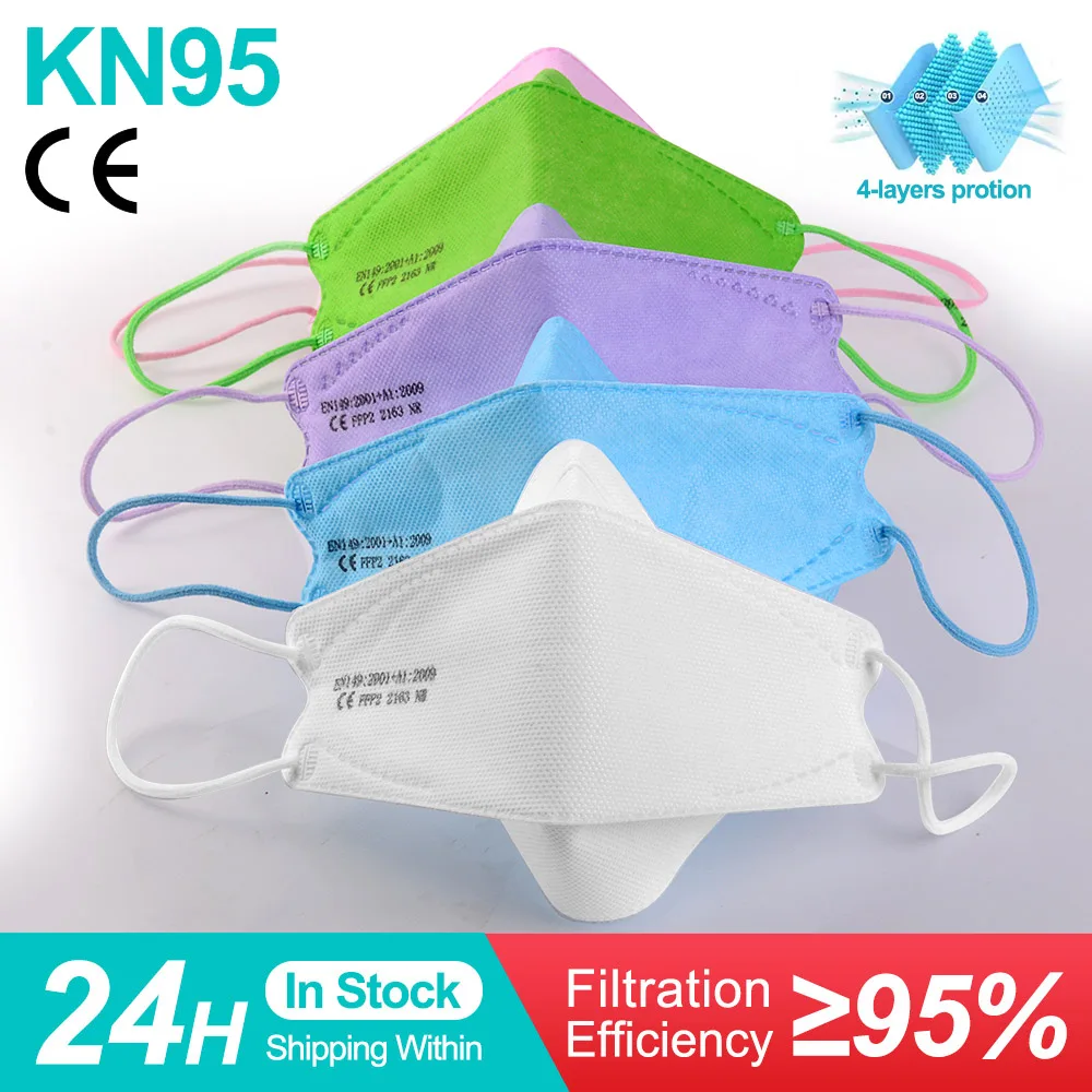 

Mascarillas Fpp2 Face Masks CE Approved FFP2 Mask 4 Layers KN95 mascarillas faciales FFP2 Mask mascarillas kn95 certificadas