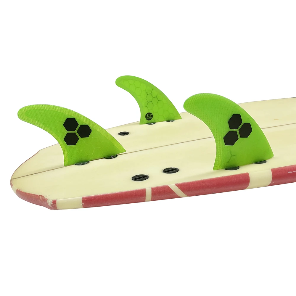 Фото UPSURF FCS/UPSURF FUTURE G3/AM2/GAM Трехуровневые ласты для серфинга 3 шт.-Сотовый карбон и стекловолокно, набор ласт для доски для серфинга SUP Paddle, №5