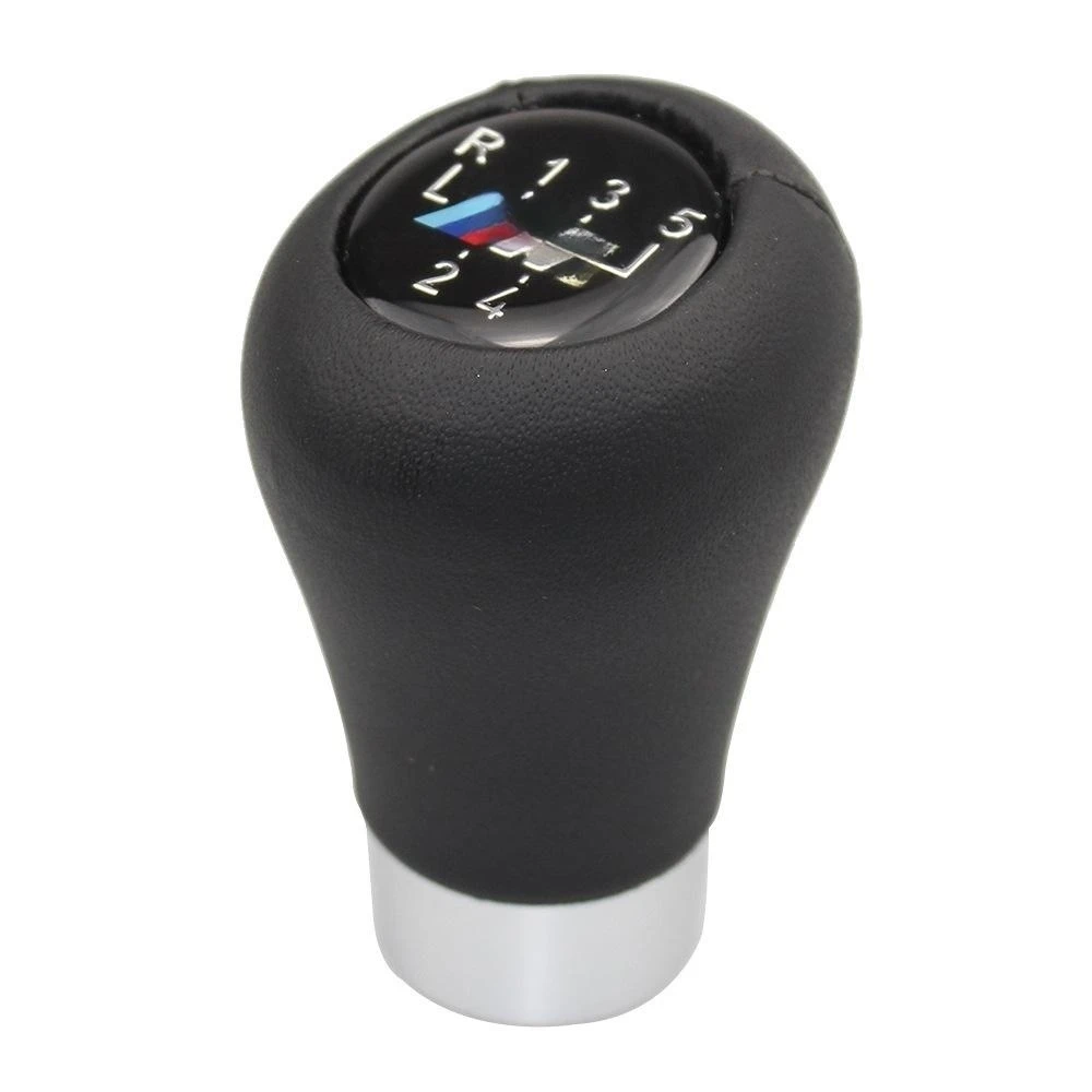 

5 / 6 Speed Car Gear Shift Knob Head Leather Stick Shifter Lever HandBall For BMW M SPORT For BMW 1' 3' E81 E82 E90 E91 E92