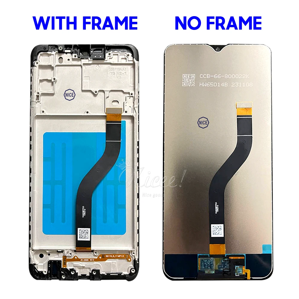 Фото 100% гарантия ЖК-дисплей с сенсорным экраном для Samsung A20s SM-A207F Дигитайзер дисплея для Galaxy SM-A207M SM-A2070 Экран в сборе + рамка №3