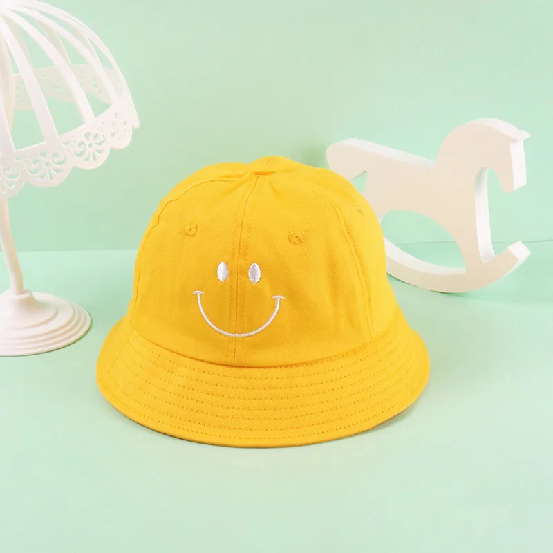 Custom logo bucket hat for baby girls Summer Sun child Fisherman cap boy class team office promotional AD Bucket |